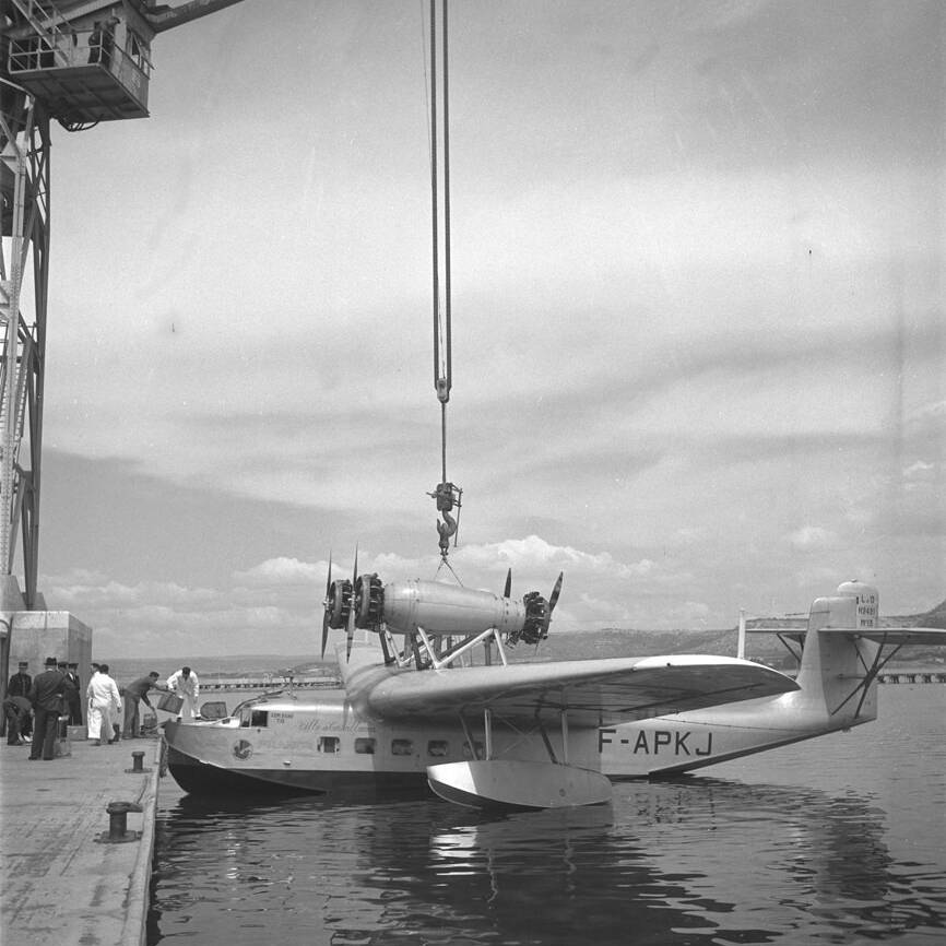 Mise à l'eau - Hydravion