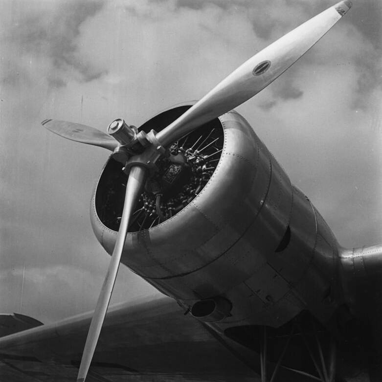 L'avion et son hélice