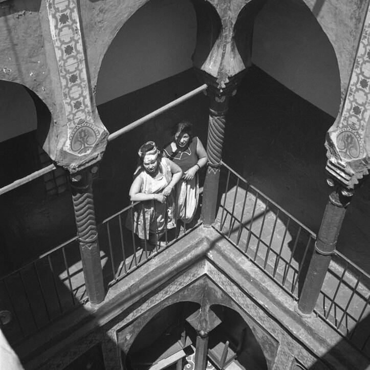 En Algérie, l'ntérieur d'une maison