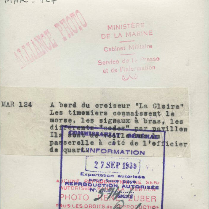 La Gloire et un des timoniers