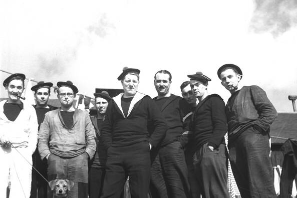 Gabin marin en 1944