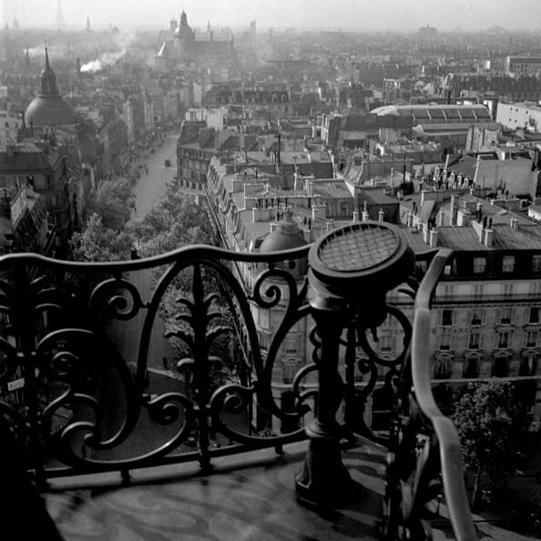 Vue d'une rue de Paris