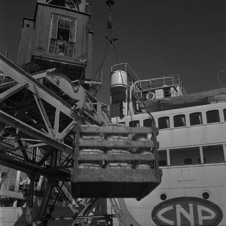 Un port au Maroc